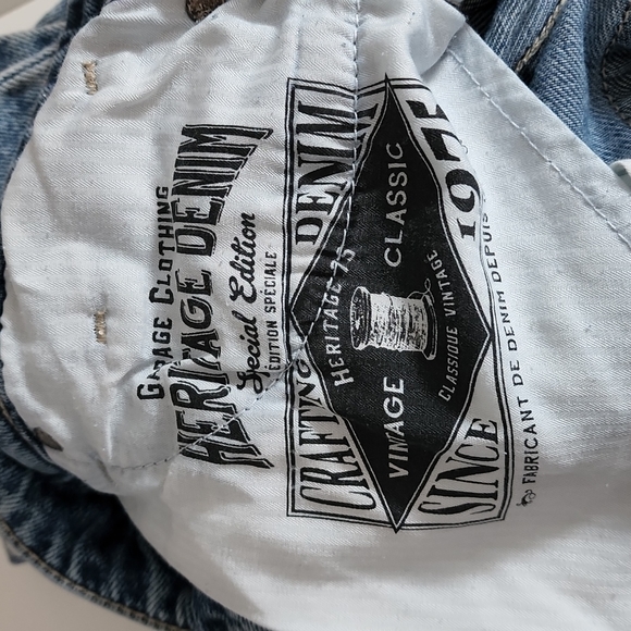 GARAGE- Size 5 Skinny Vintage Distressed Denim - Picture 8 of 8